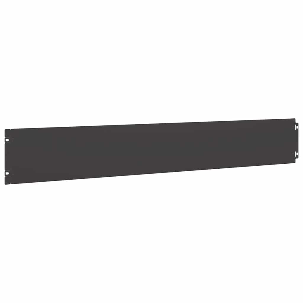 Rasenkanten 10 Stk. Schwarz 15x103 cm Kaltgewalzter Stahl