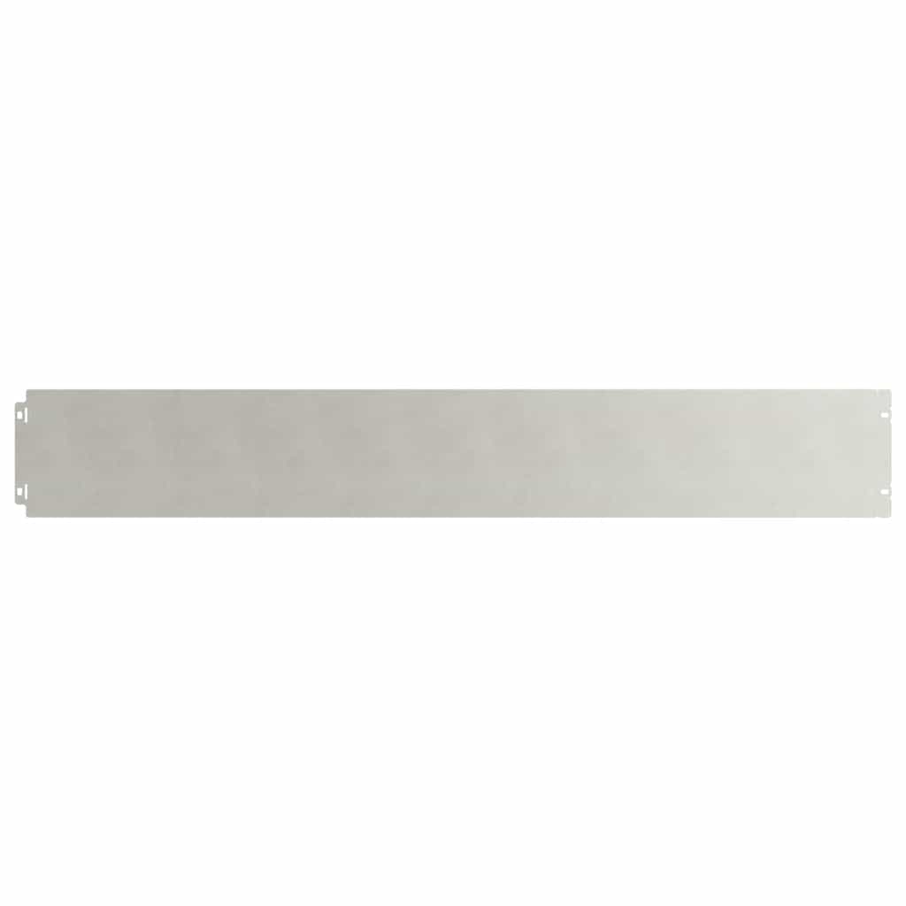 Rasenkanten 10 Stk. 15x103 cm Edelstahl