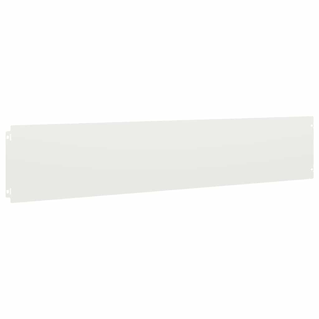 Lawn edging 10 pcs. White 20x103 cm Cold-rolled steel