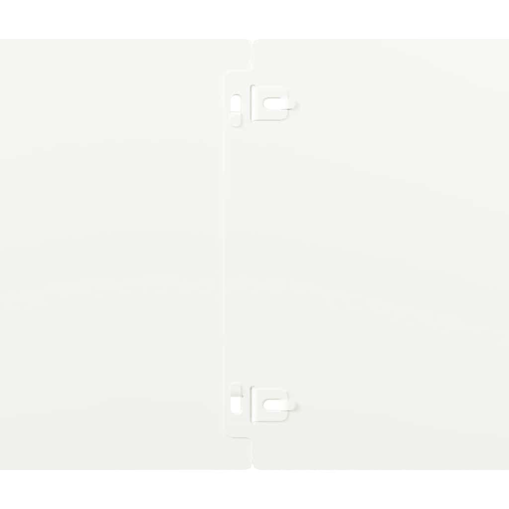 Lawn edging 10 pcs. White 20x103 cm Cold-rolled steel