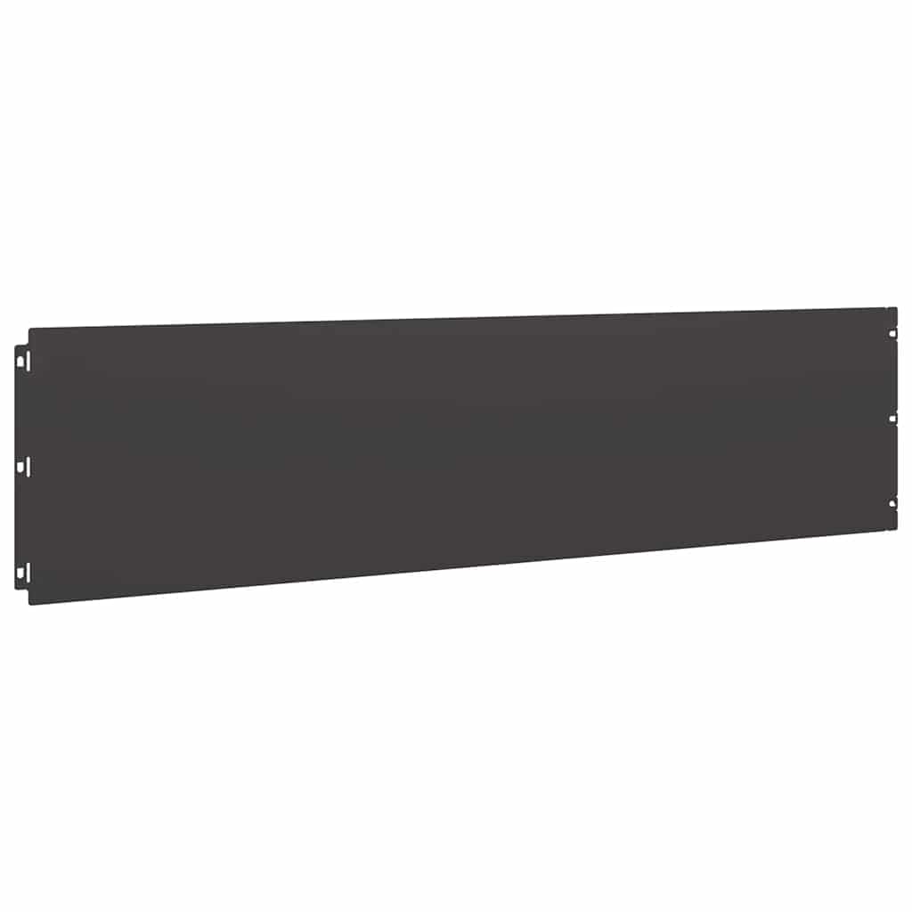 Lawn Edges 10 pcs. Black 25x103 cm Cold-rolled Steel