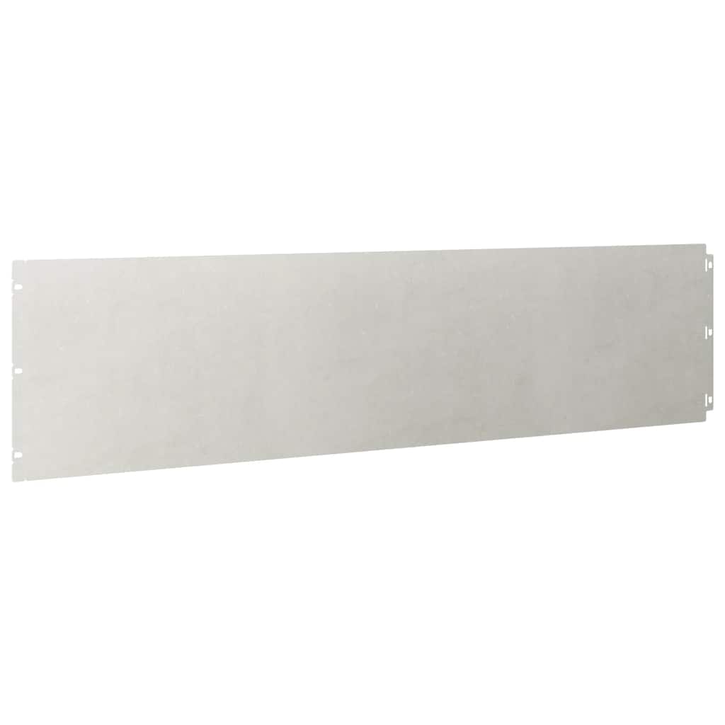 Rasenkanten 10 Stk. 25x103 cm Edelstahl