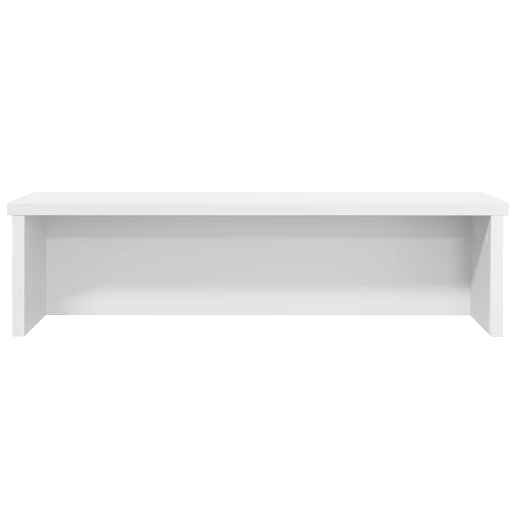 Kitchen Shelf Stackable White 50x15x16 cm Wood Material