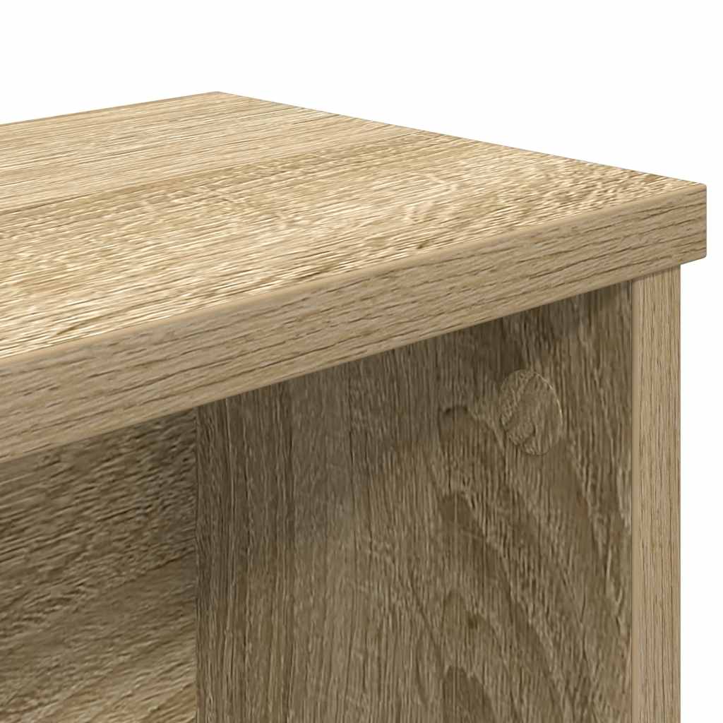 Küchenregal Stapelbar Sonoma-Eiche 50x15x16 cm Holzwerkstoff