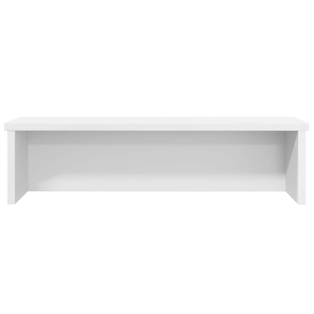 Kitchen Shelf Stackable White 60x15x16 cm Wood Material