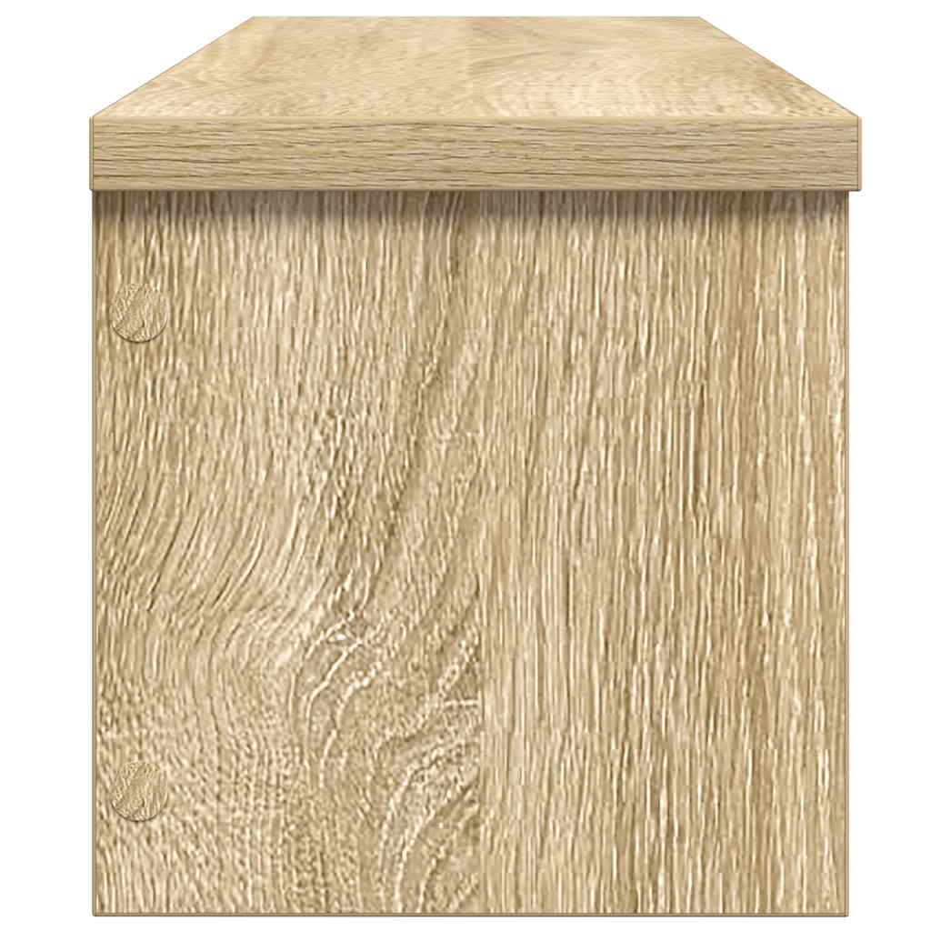 Kitchen Shelf Stackable Sonoma Oak 60x15x16 cm Wood Material