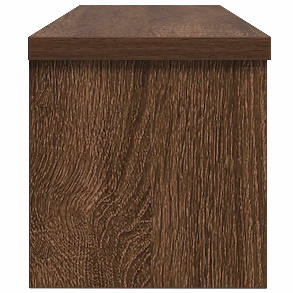 Kitchen Shelf Stackable Brown Oak Look 60x15x16 cm