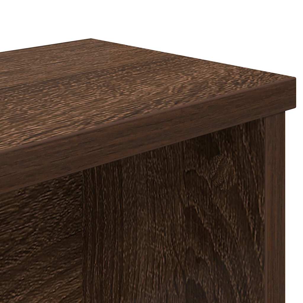 Kitchen Shelf Stackable Brown Oak Look 60x15x16 cm