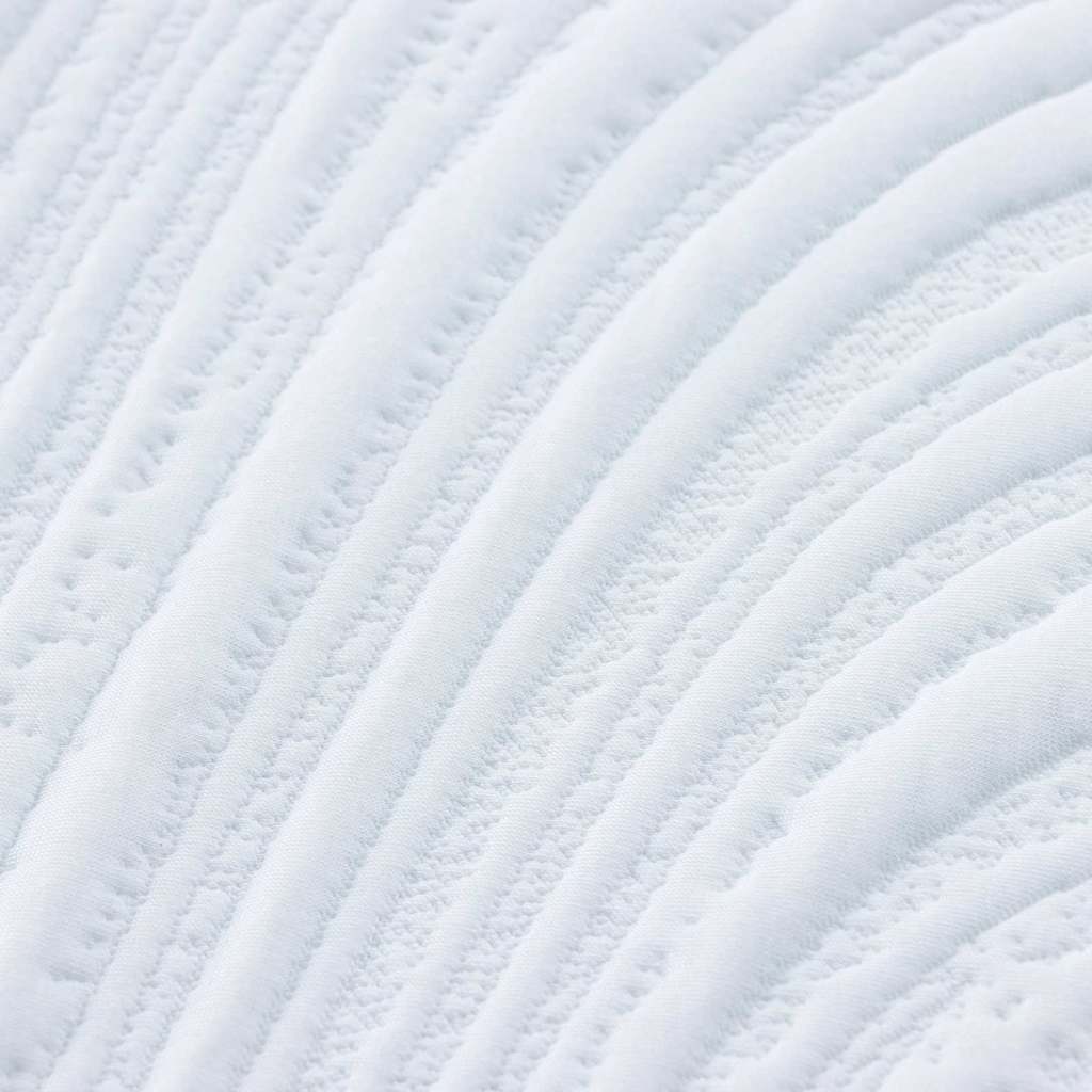 Matratze Weiß, Grau 180 x 200 cm der Schaum