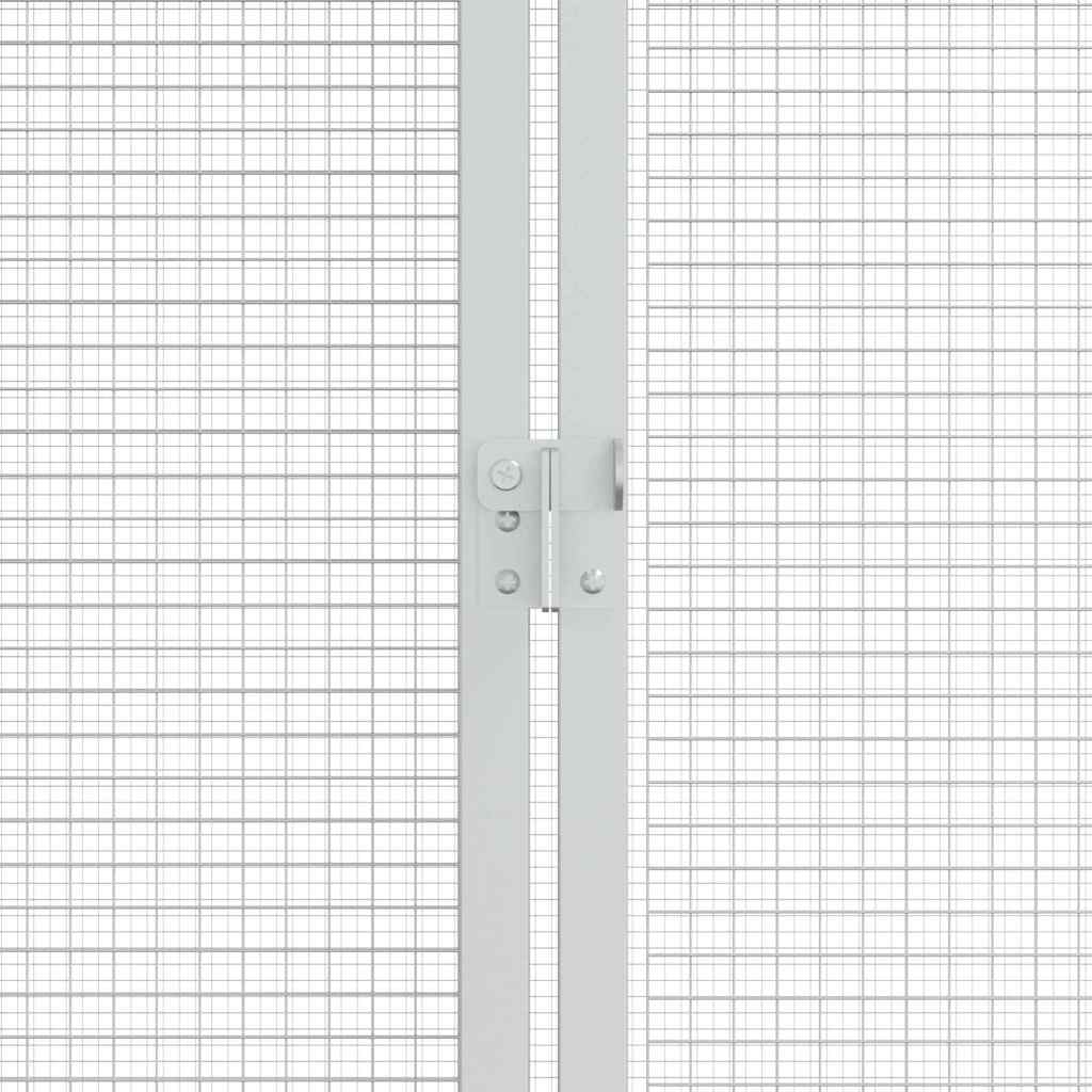 Vogelkäfig Anthrazit 227 x 310 x 247 cm Verzinkter Stahl