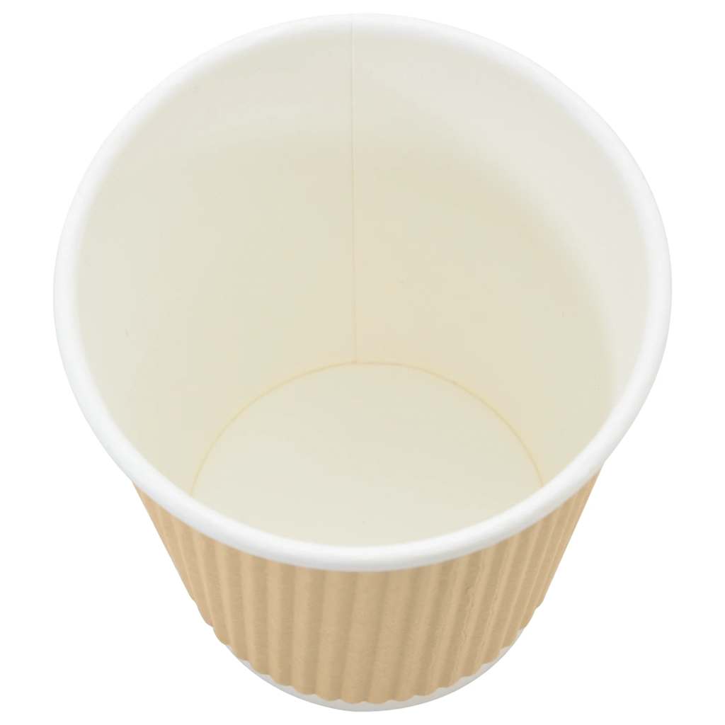 Pappbecher mit Deckeln 1000 Stk. 8oz 200ml