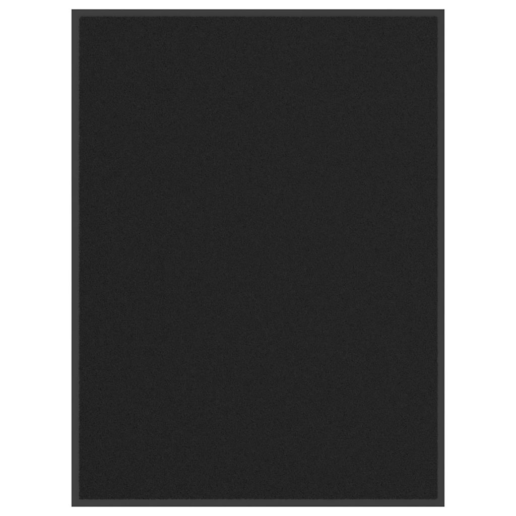 Fußmatte Schwarz 90x120 cm