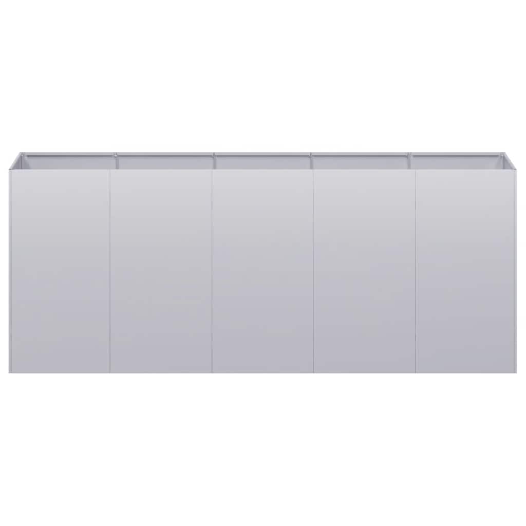 Pflanzkübel 200x40x80 cm Verzinkter Stahl