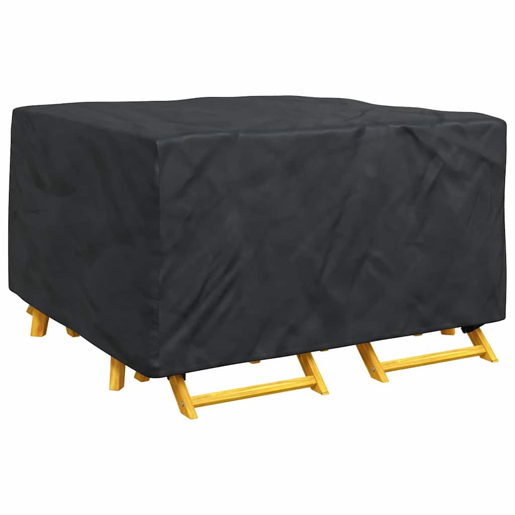 Gartenmöbelabdeckung Schwarz 150 x 150 x 75 cm 420D