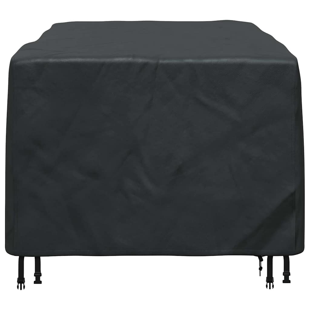 Gartenmöbelabdeckung Schwarz 200 x 110 x 70 cm 600D