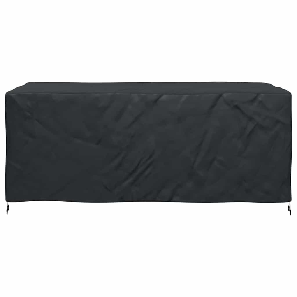 Gartenmöbelabdeckung Schwarz 240 x 140 x 90 cm 210D