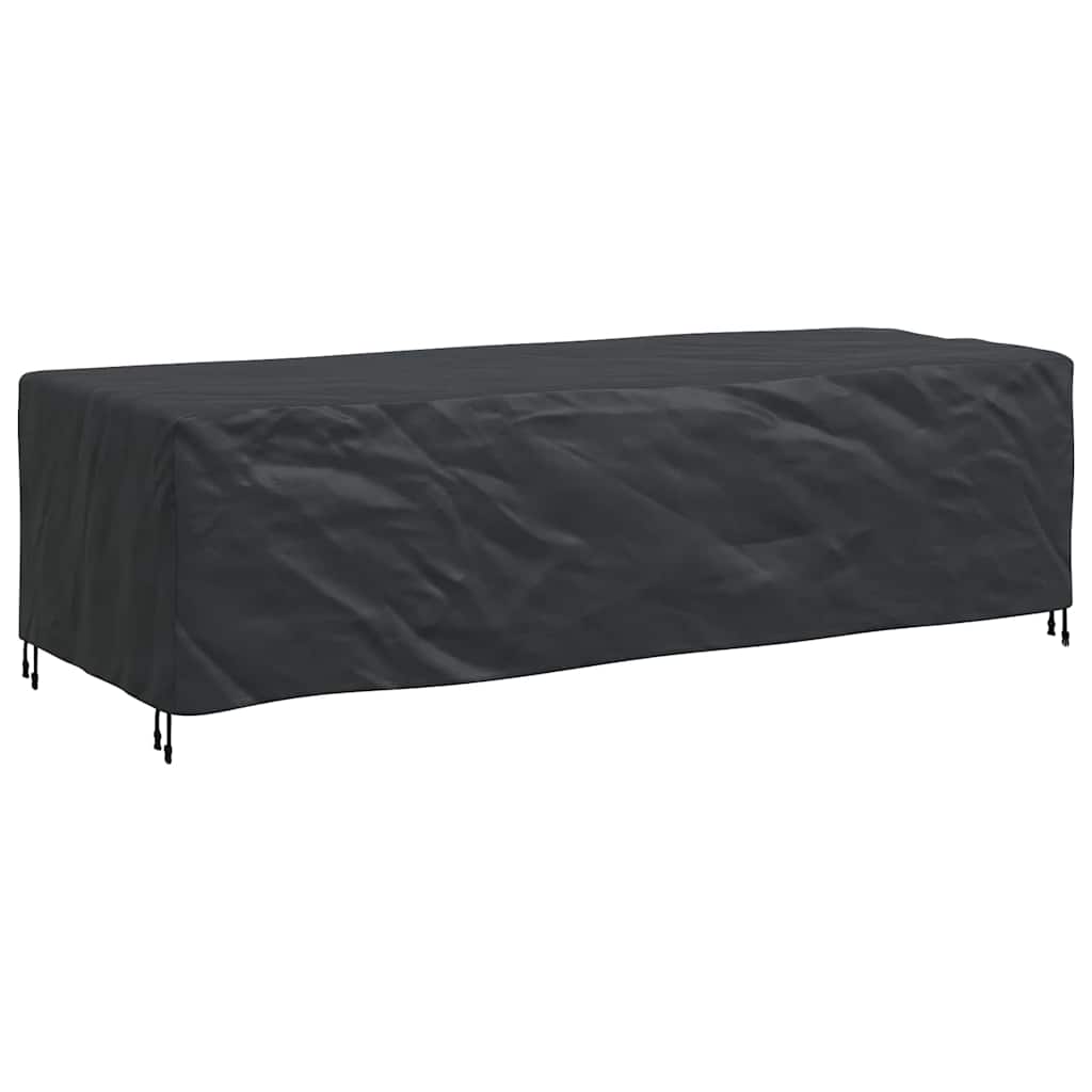 Gartenmöbelabdeckung Schwarz 270 x 110 x 70 cm 210D