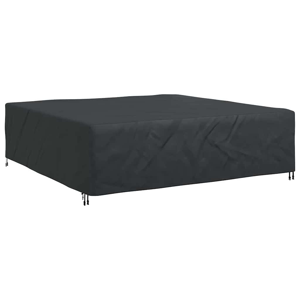 Gartenmöbelabdeckung Schwarz 275 x 275 x 70 cm 210D
