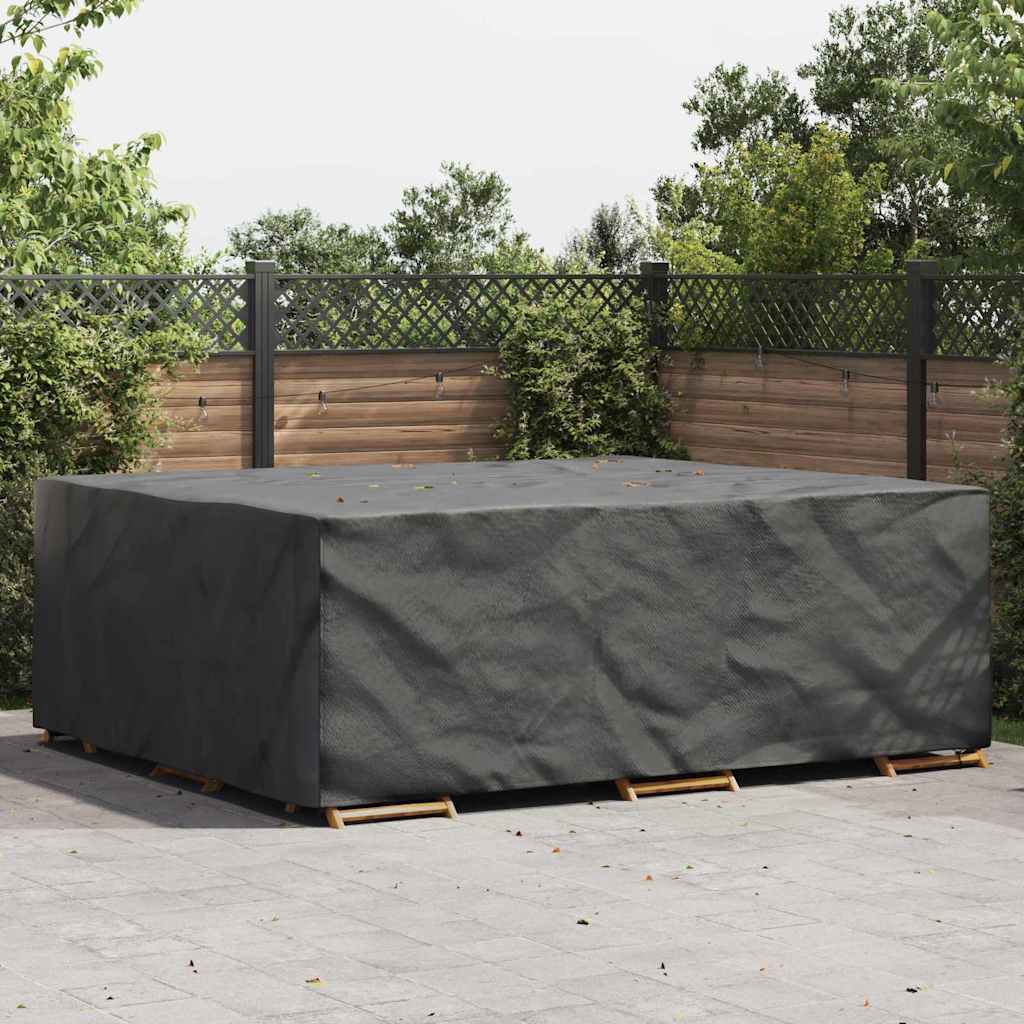 Gartenmöbelabdeckung Schwarz 300 x 250 x 70 cm 210D