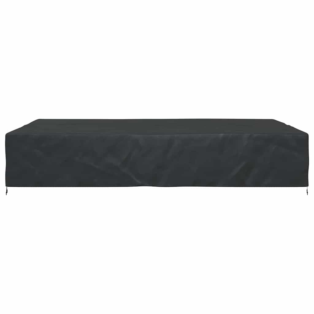 Gartenmöbelabdeckung Schwarz 400 x 300 x 70 cm 210D