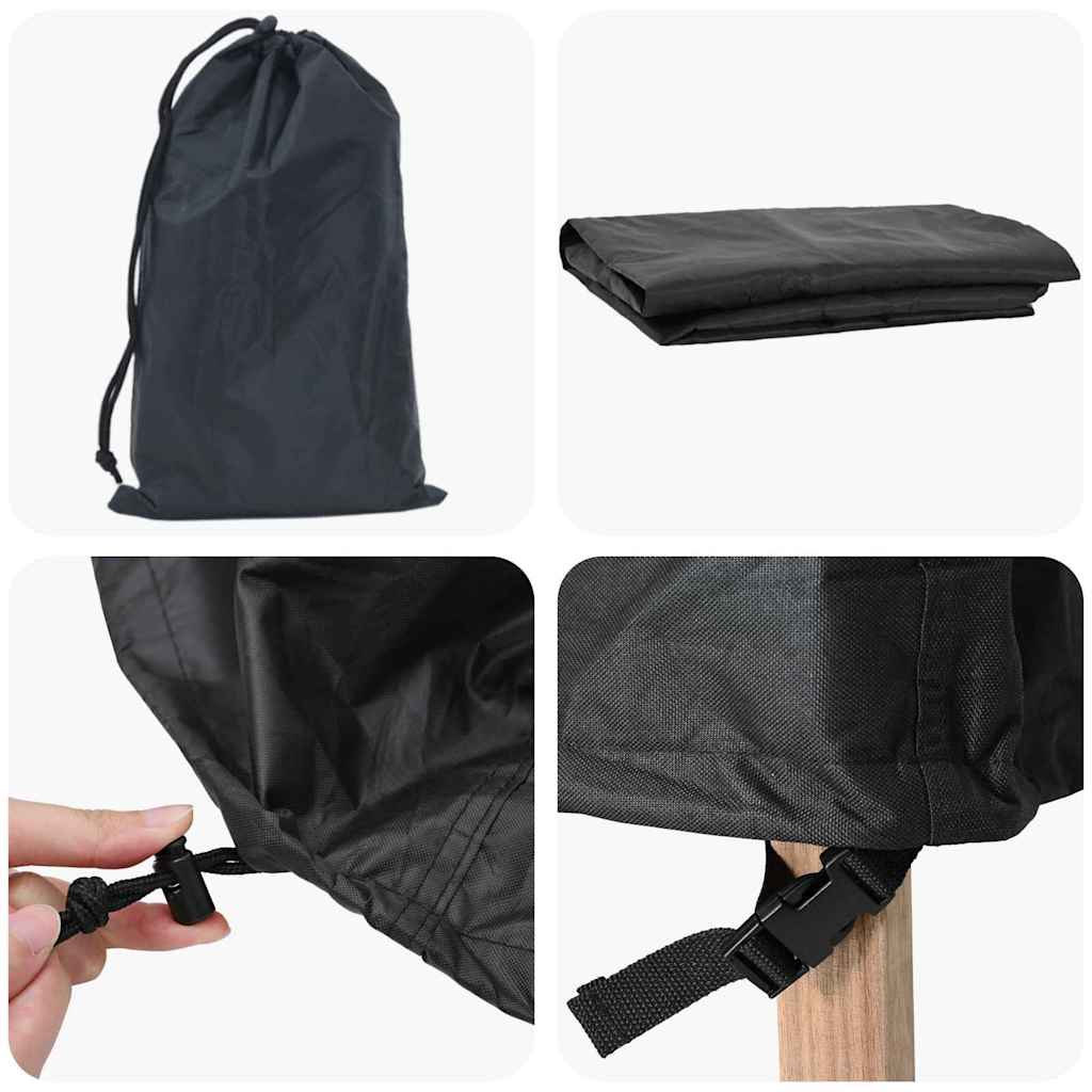Gartenmöbelabdeckung Schwarz 64 x 64 x 65 cm 210D Oxford Stoff