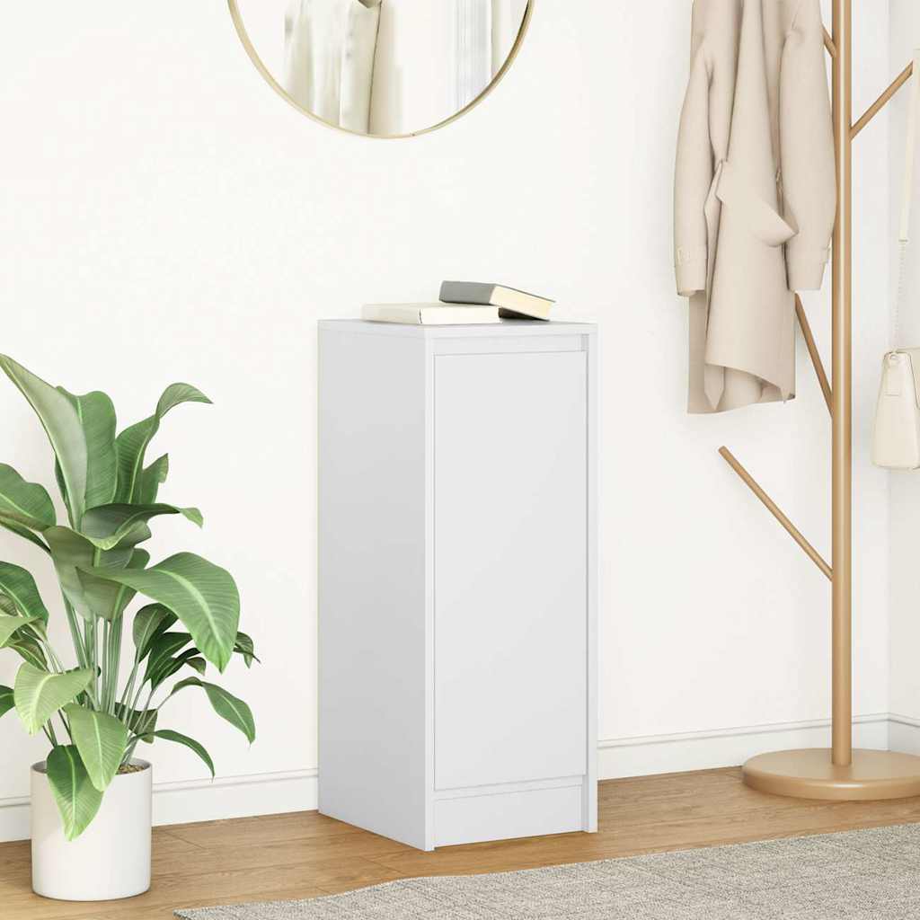 Sideboard Weiß 29,5x34x76 cm Holzwerkstoff