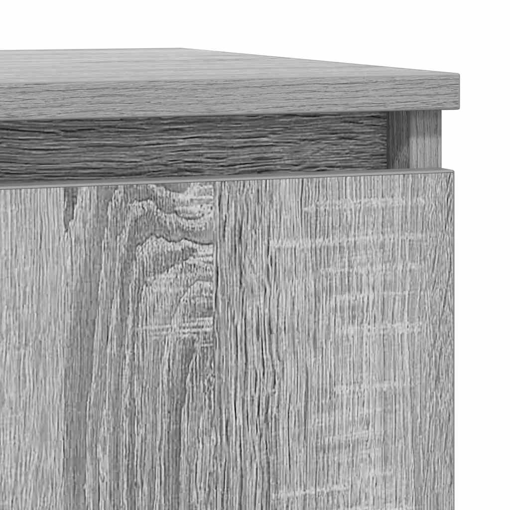 Sideboard Grey Sonoma 57x34x76 cm Wood Material