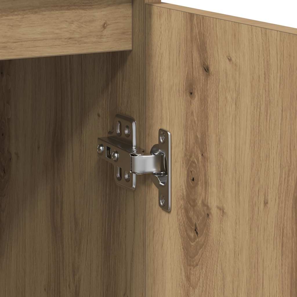 Sideboard Artisan-Eiche 57x34x76 cm Holzwerkstoff