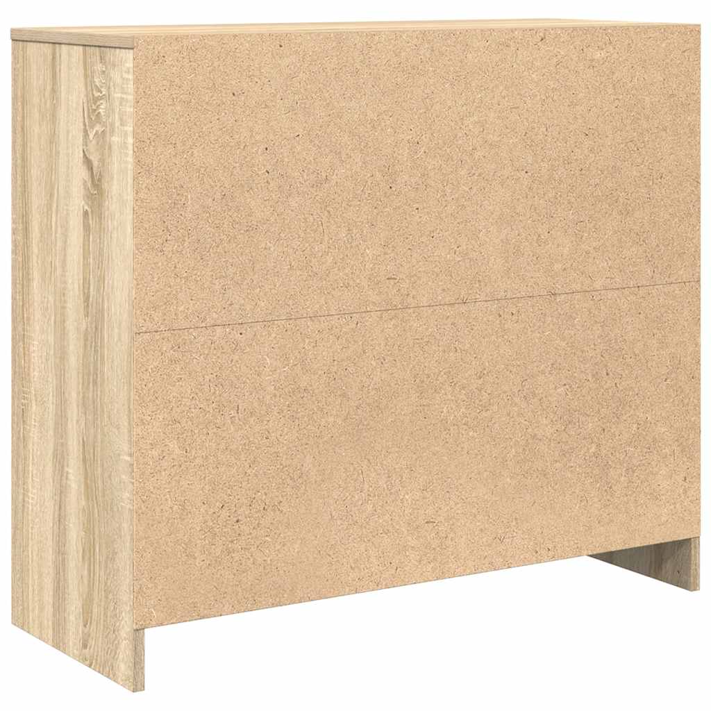 Sideboard Sonoma-Eiche 85x34x76 cm Holzwerkstoff