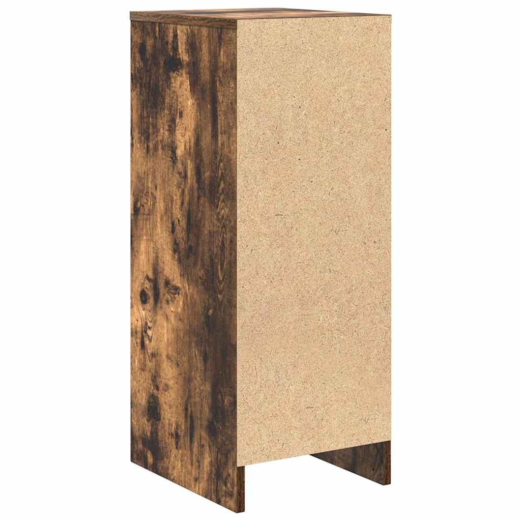 Sideboard Räuchereiche 29,5x34x76 cm Holzwerkstoff