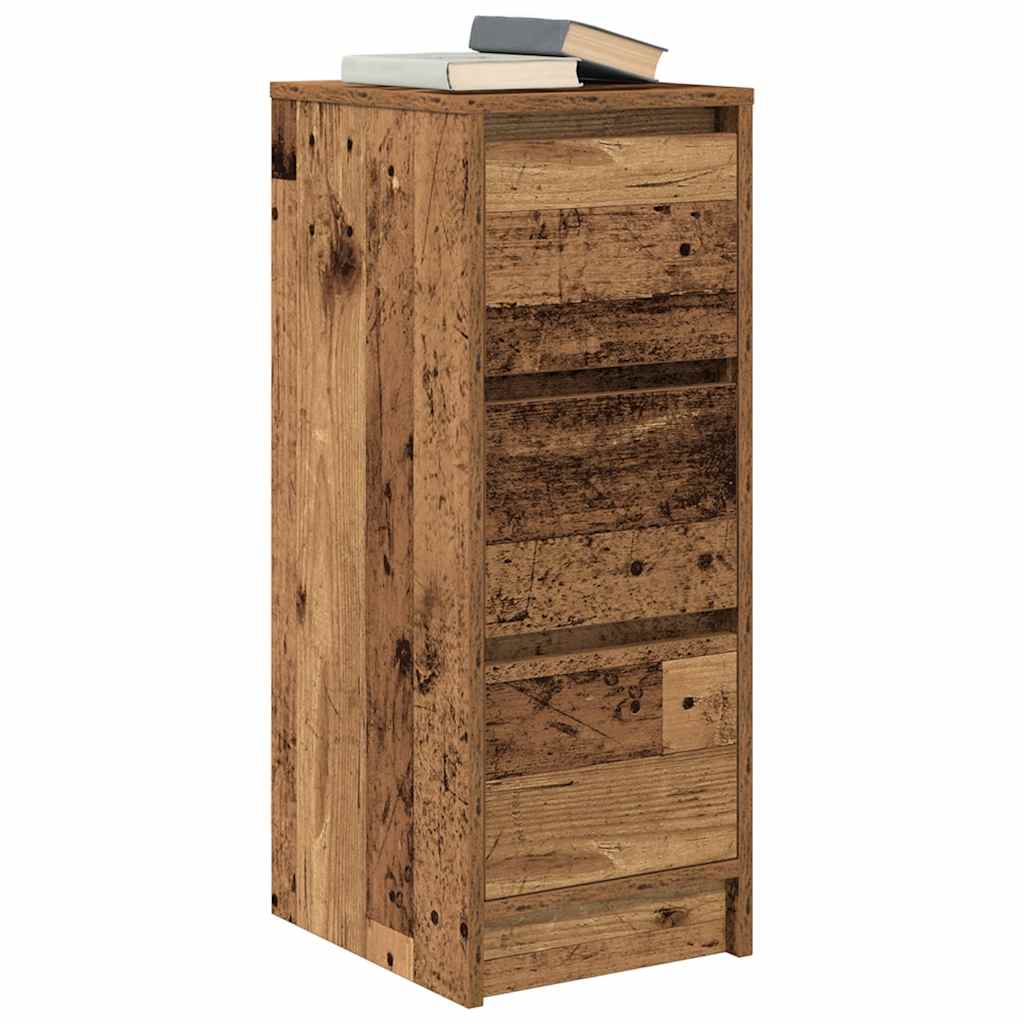 Sideboard Altholz-Optik 29,5x34x76 cm Holzwerkstoff