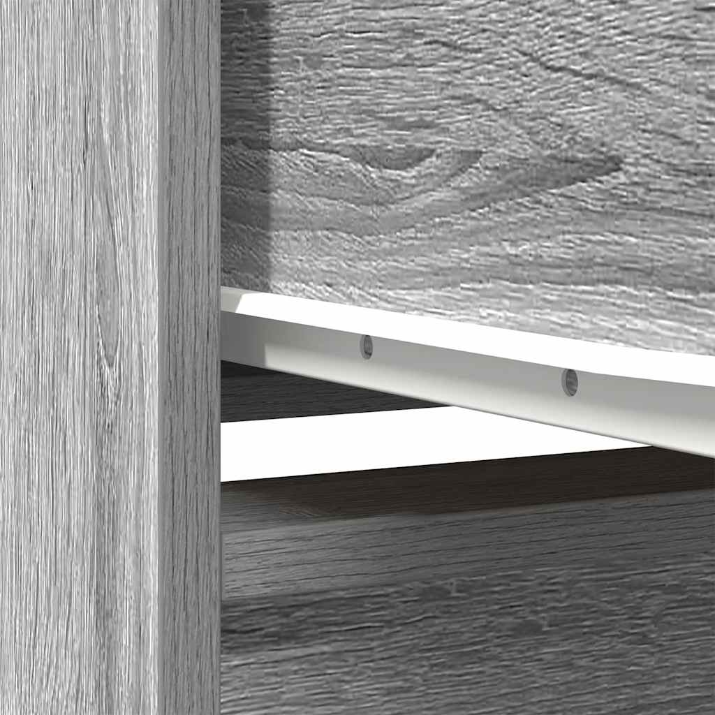 Highboard Grey Sonoma 29.5x34x119.5 cm Wood Material