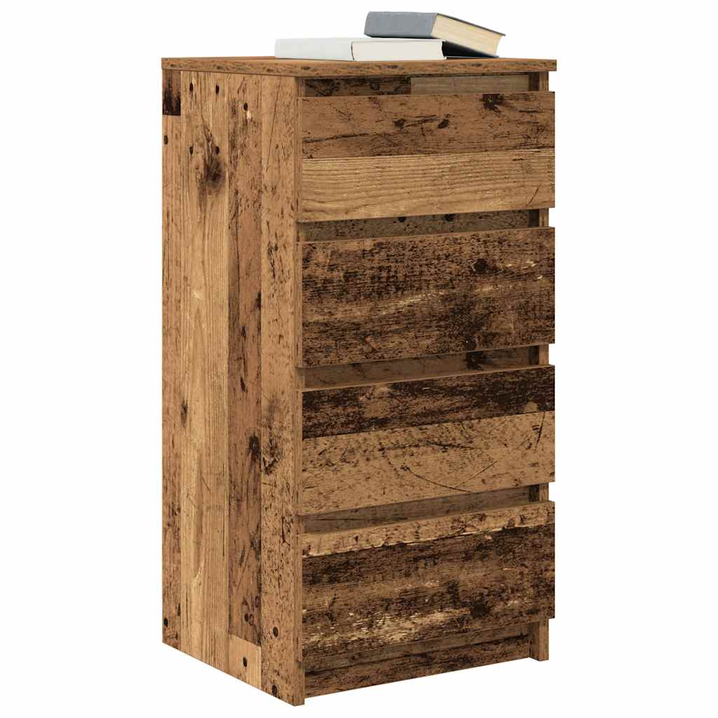 Sideboard old wood look 37.5x35x76 cm wood material