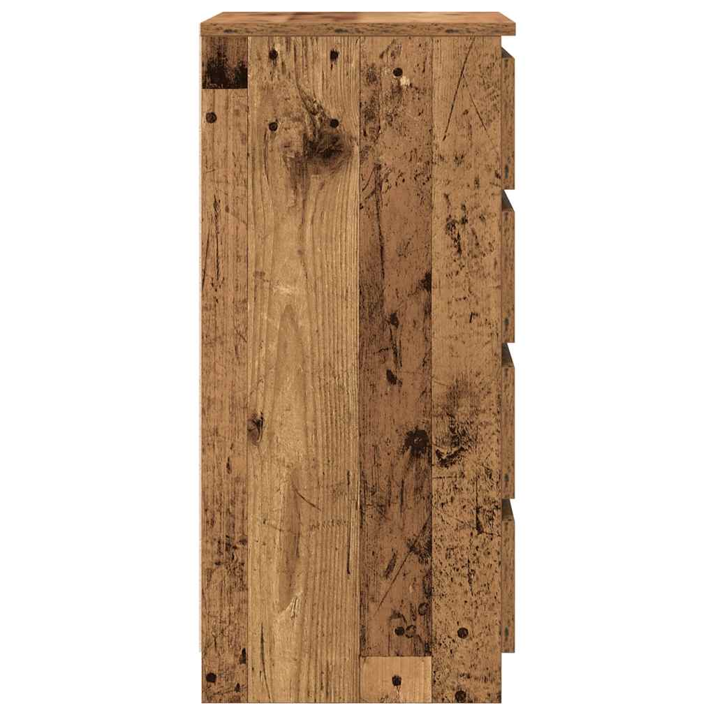 Sideboard old wood look 37.5x35x76 cm wood material