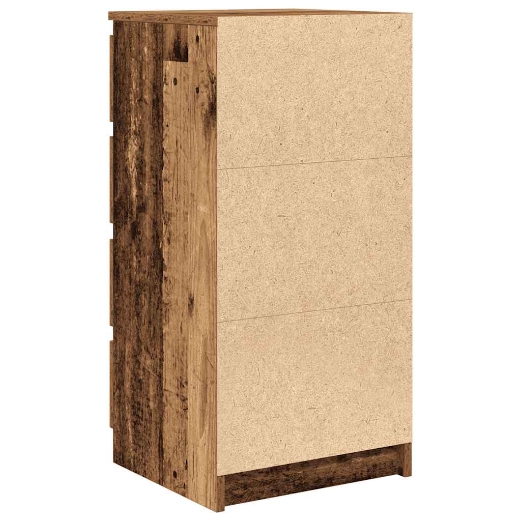 Sideboard old wood look 37.5x35x76 cm wood material