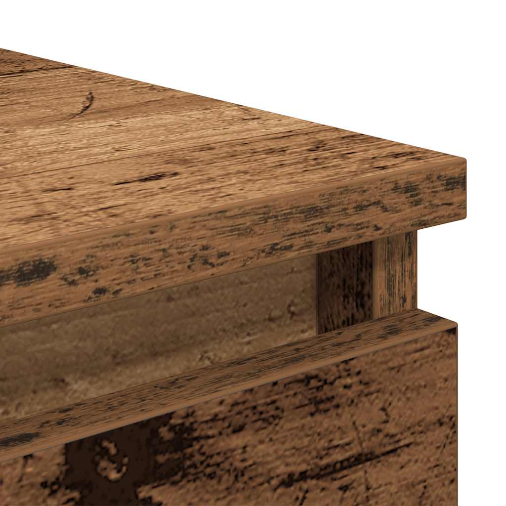 Sideboard old wood look 37.5x35x76 cm wood material