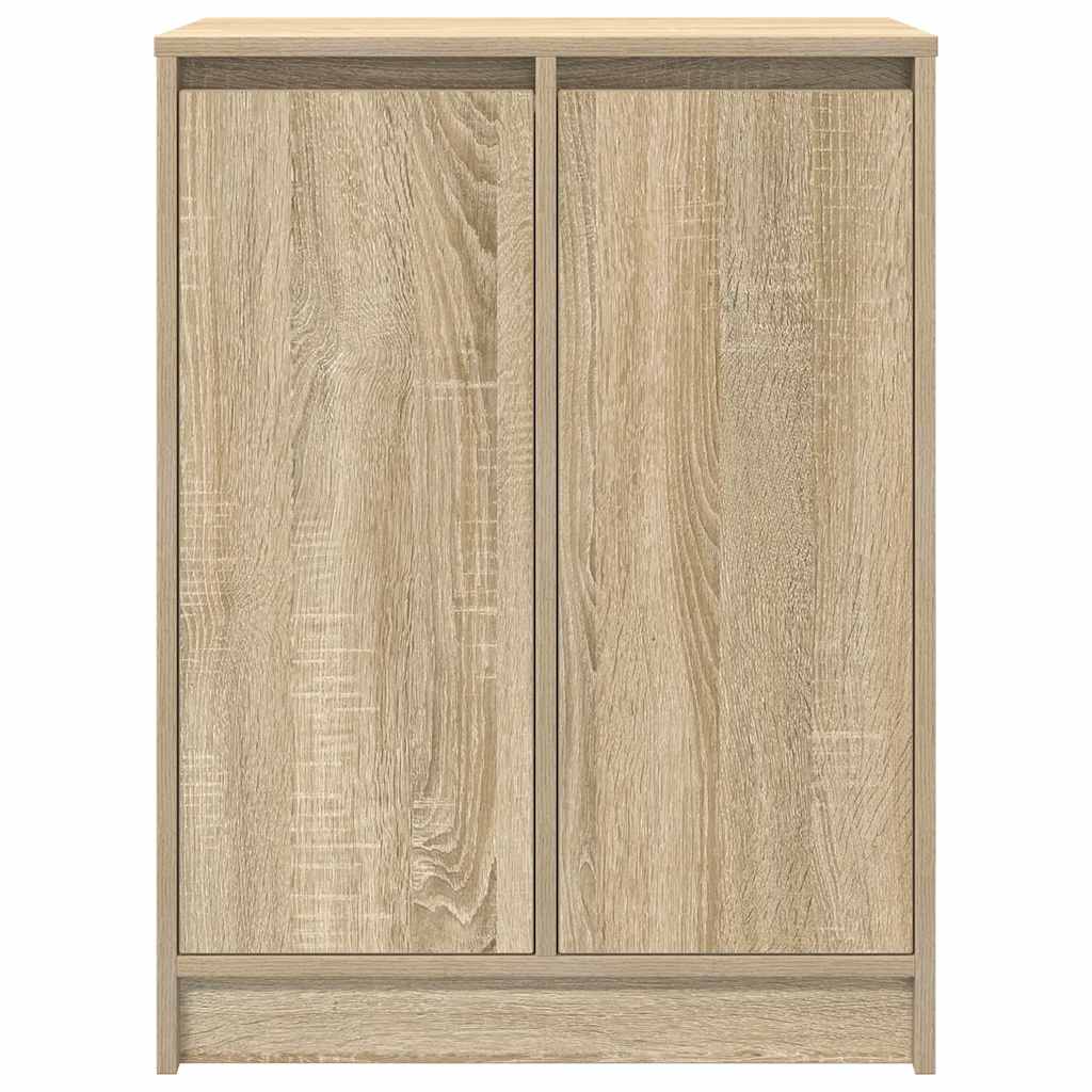 Shoe cabinet Sonoma oak 57x34x76 cm wood material