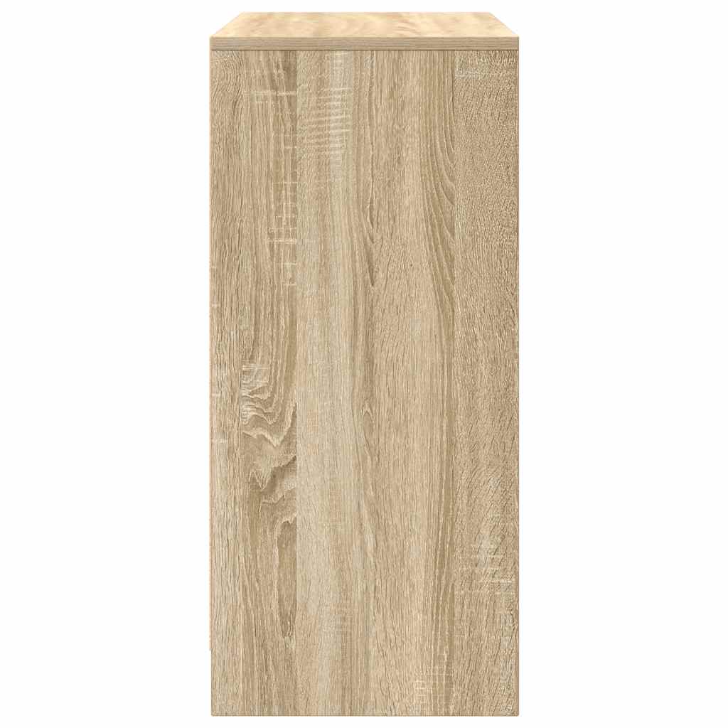 Shoe cabinet Sonoma oak 57x34x76 cm wood material