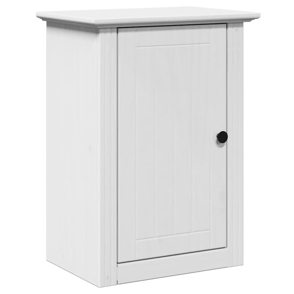 3-piece bathroom furniture set BODO white solid pine