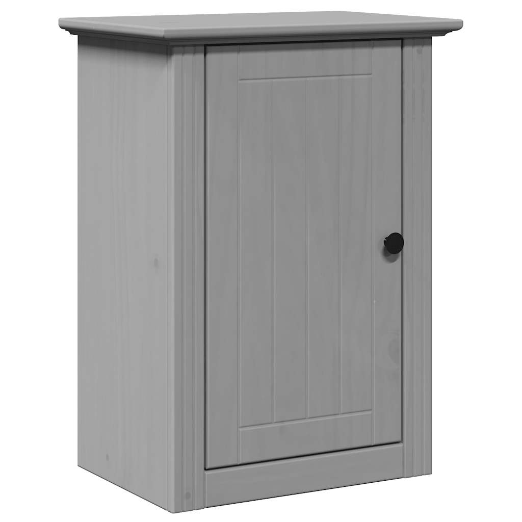 4-piece bathroom furniture set BODO grey solid pine