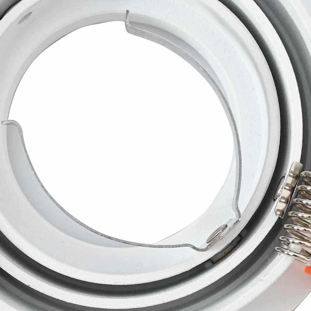 Spotlights mit Scheinwerfern 12 pcs Weiß 9 x 9 x cm Aluminium