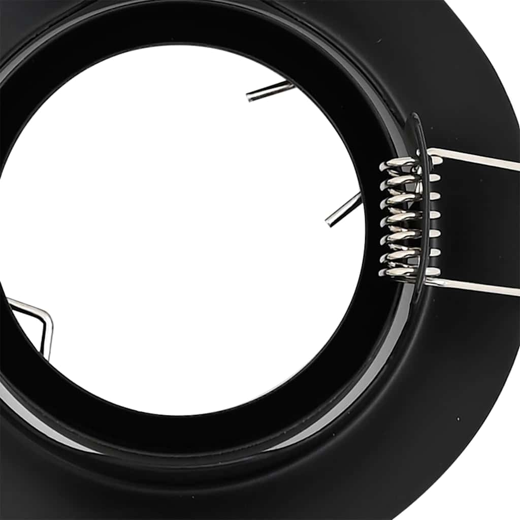 Spotlights mit Scheinwerfern 24 pcs Schwarz 9 x 9 cm Metall