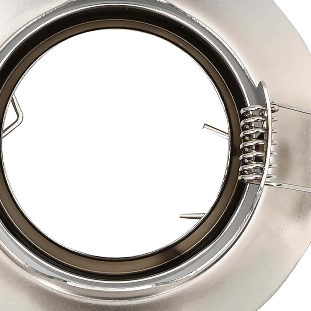 Spotlights mit Scheinwerfern 24 pcs Silber 9 x 9 cm Metall