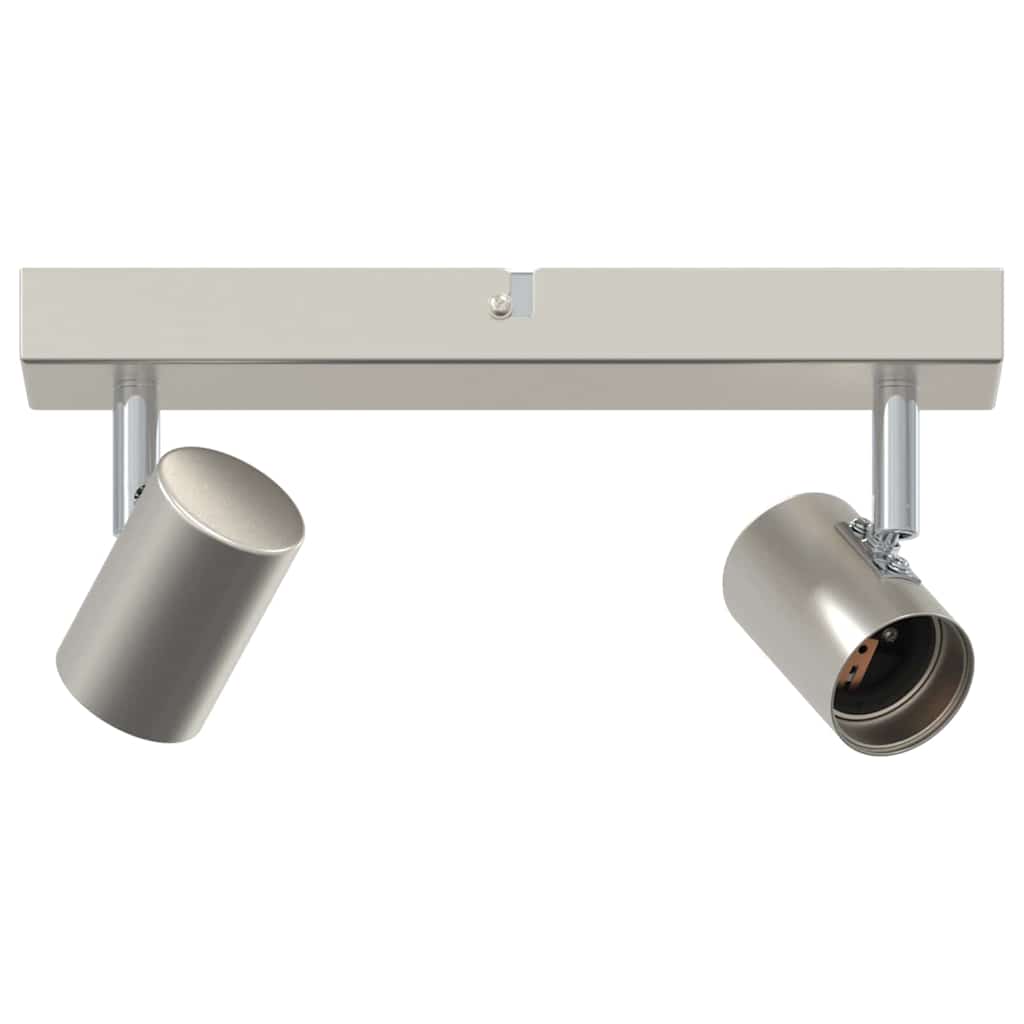 Deckenstrahler Nickel-gebürstet 26 x 6.5 x 11.5 cm Stahl