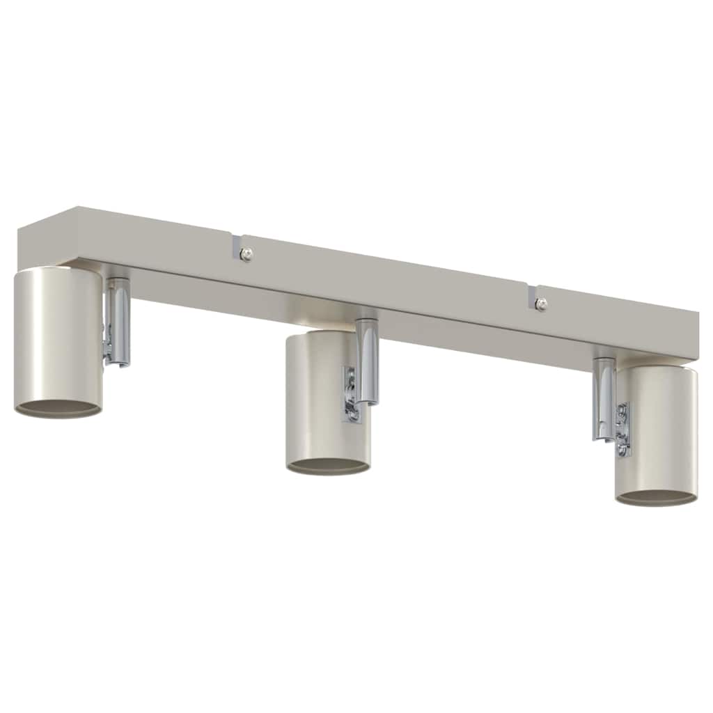 Deckenstrahler Edelstahl gebürstet 38 x 6.5 x 11.5 cm Stahl
