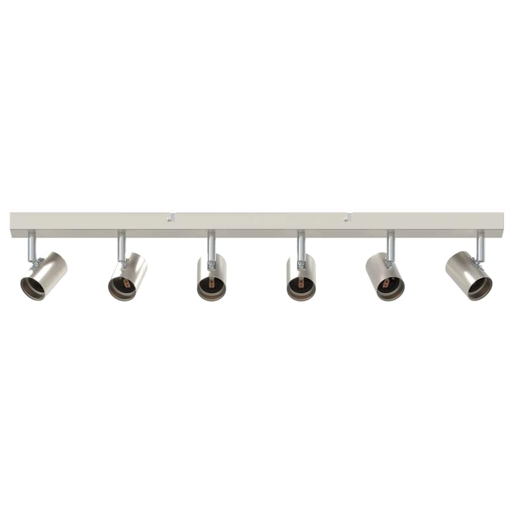 Deckenstrahler Edelstahl gebürstet 73 x 6.5 x 11.5 cm Stahl