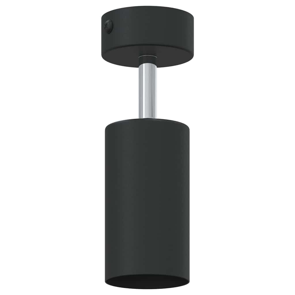 Deckenstrahler Schwarz 6 x 6 x 16.5 cm Stahl