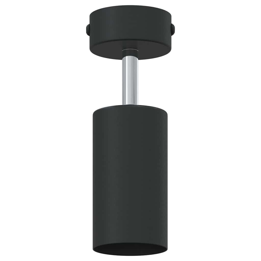 Deckenstrahler Schwarz 6 x 6 x 16.5 cm Stahl