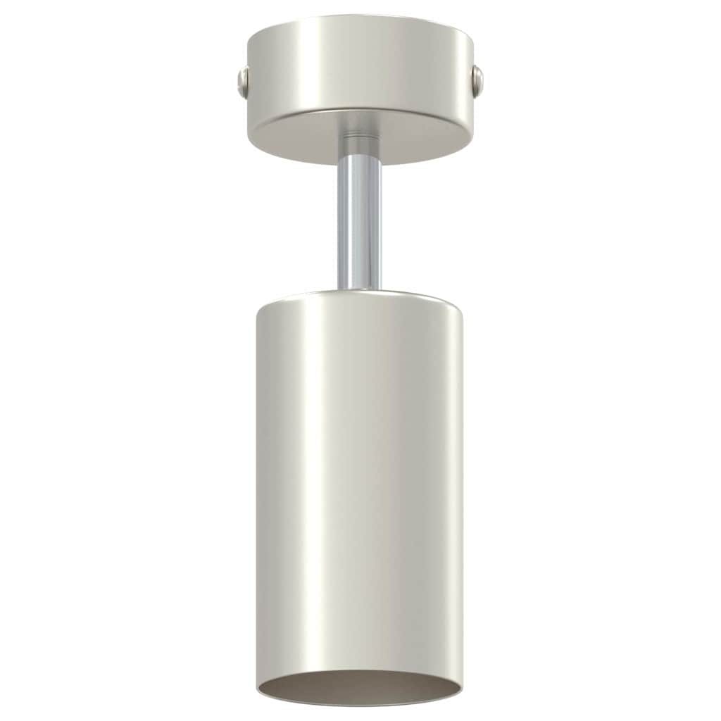 Deckenstrahler Gebürstetes Nickel 6 x 6 x 16.5 cm Stahl
