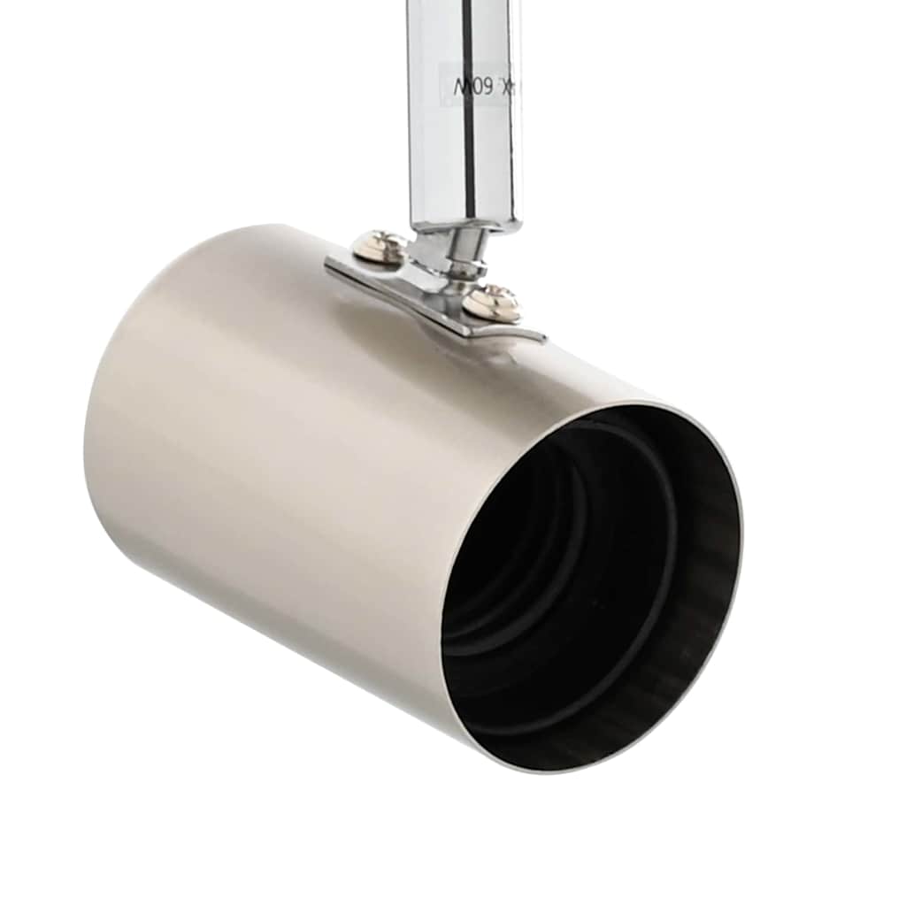Deckenstrahler Gebürstetes Nickel 38 x 5.5 x 16.5 cm Stahl